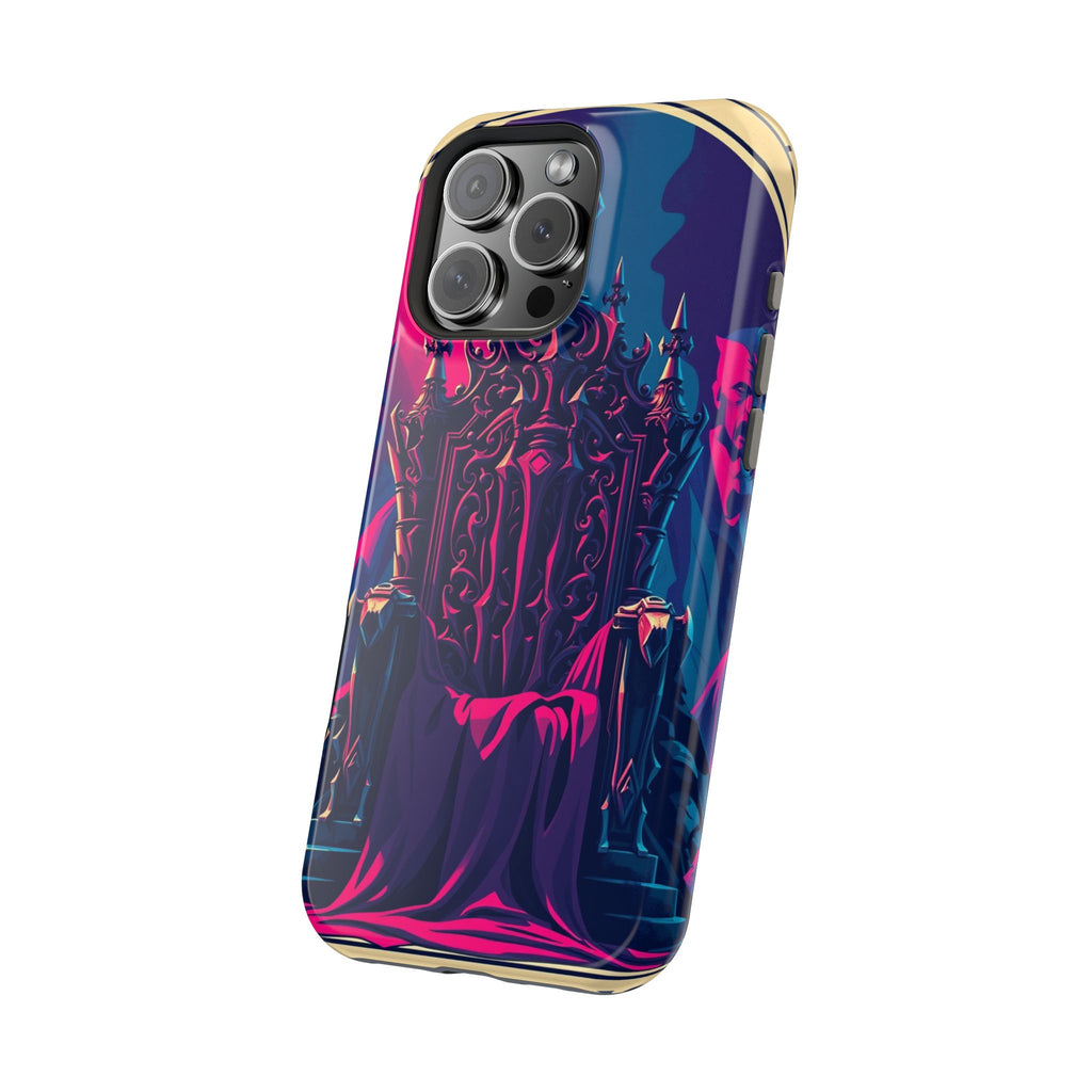 iPhone Lich King Throne Vintage Retro Poster Slim Everyday Designer Case · iPhon