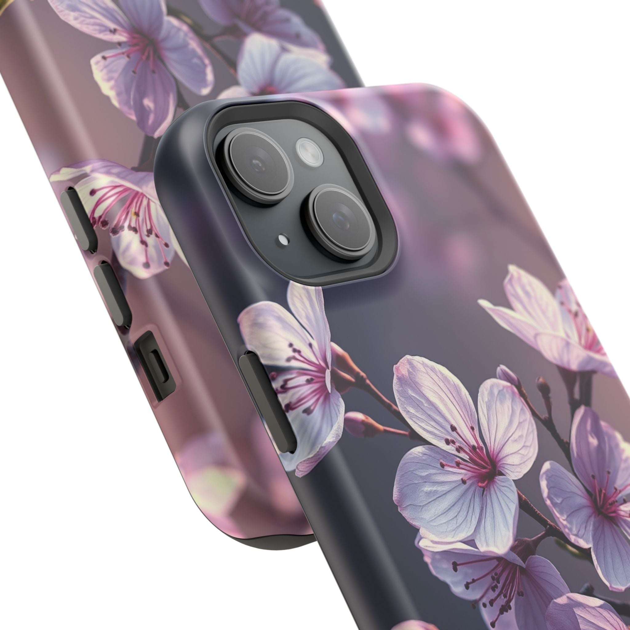 iPhone Cherry Blossom Enchanted Art Artistic Everyday Cas Slim Snap Case · iPhon