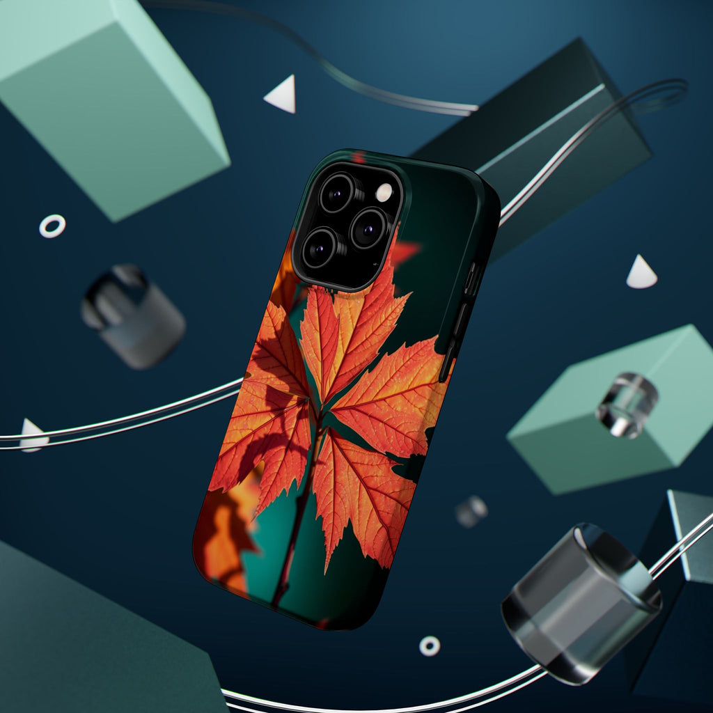 iPhone Autumn Maple Electric Art 15 Slim Everyday Designer Case · iPhone Case