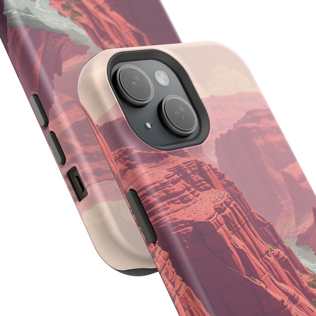 iPhone Rose Pink And Cream River Canyon Slim Everyday iPhone Designer · iPhone C