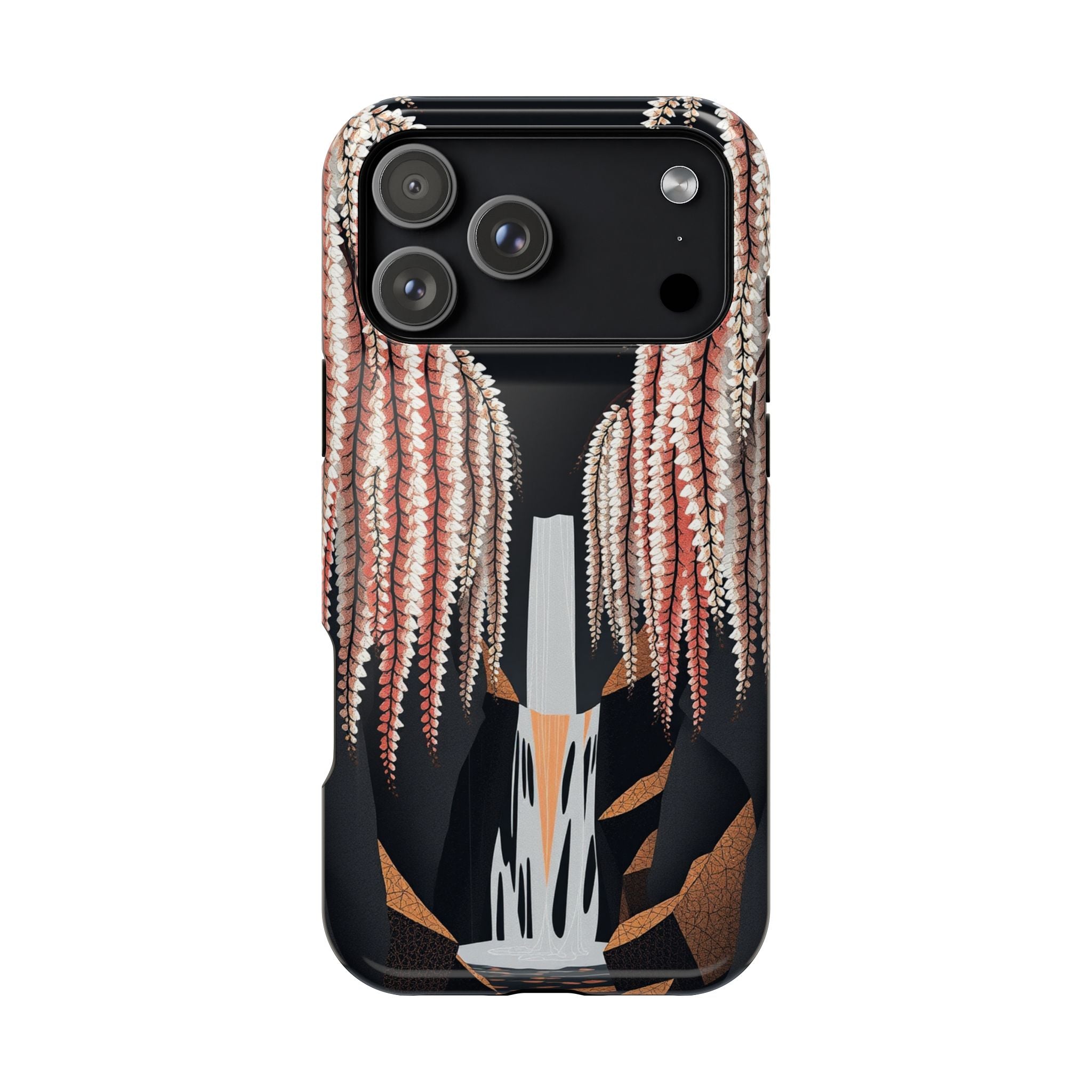 iPhone Earthy Wisteria Cascade Design Slim Everyday iPhone 10 Designer · iPhone