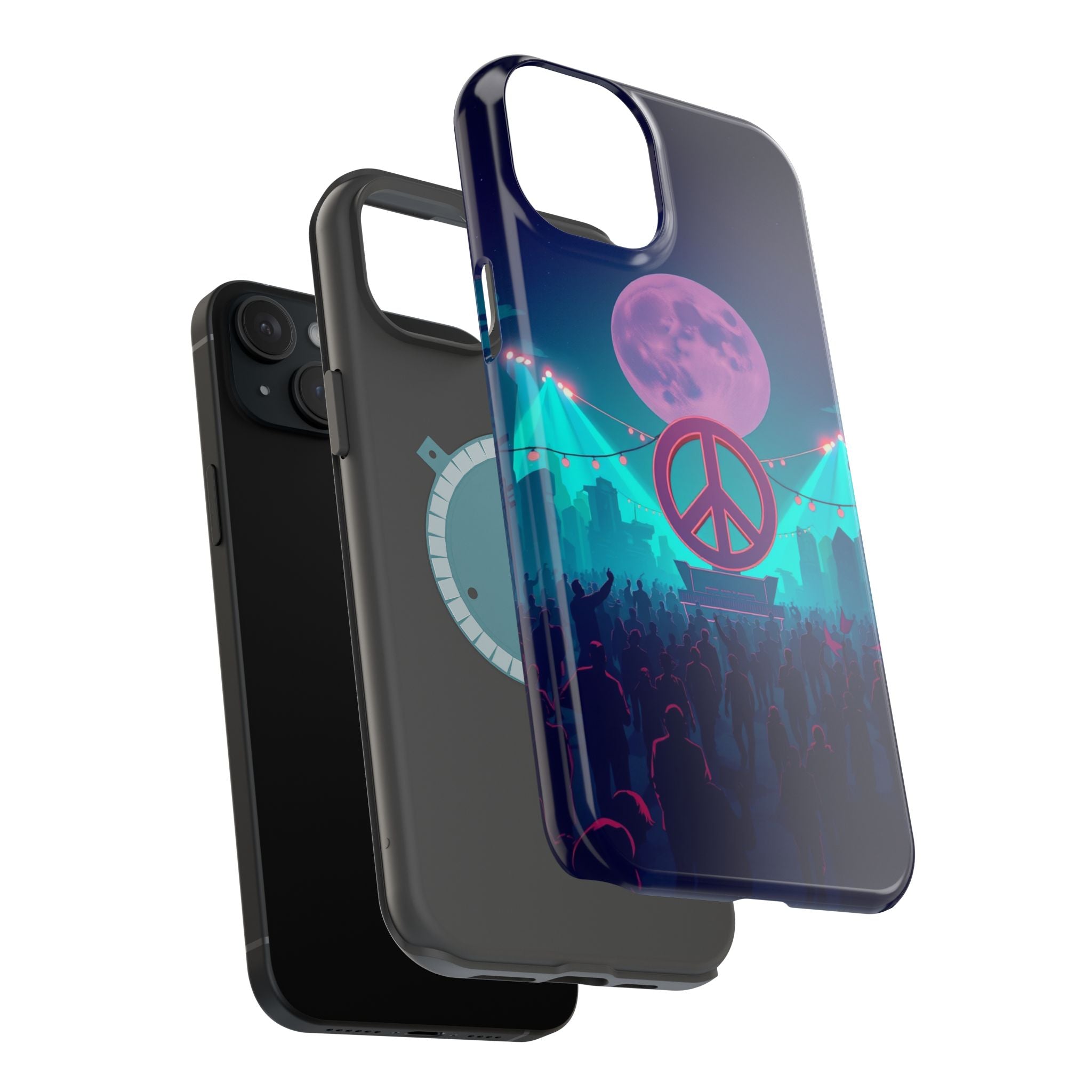 iPhone Woodstock Peace Mystic Art Bold Modern Everyday Snap Case · iPhone Case