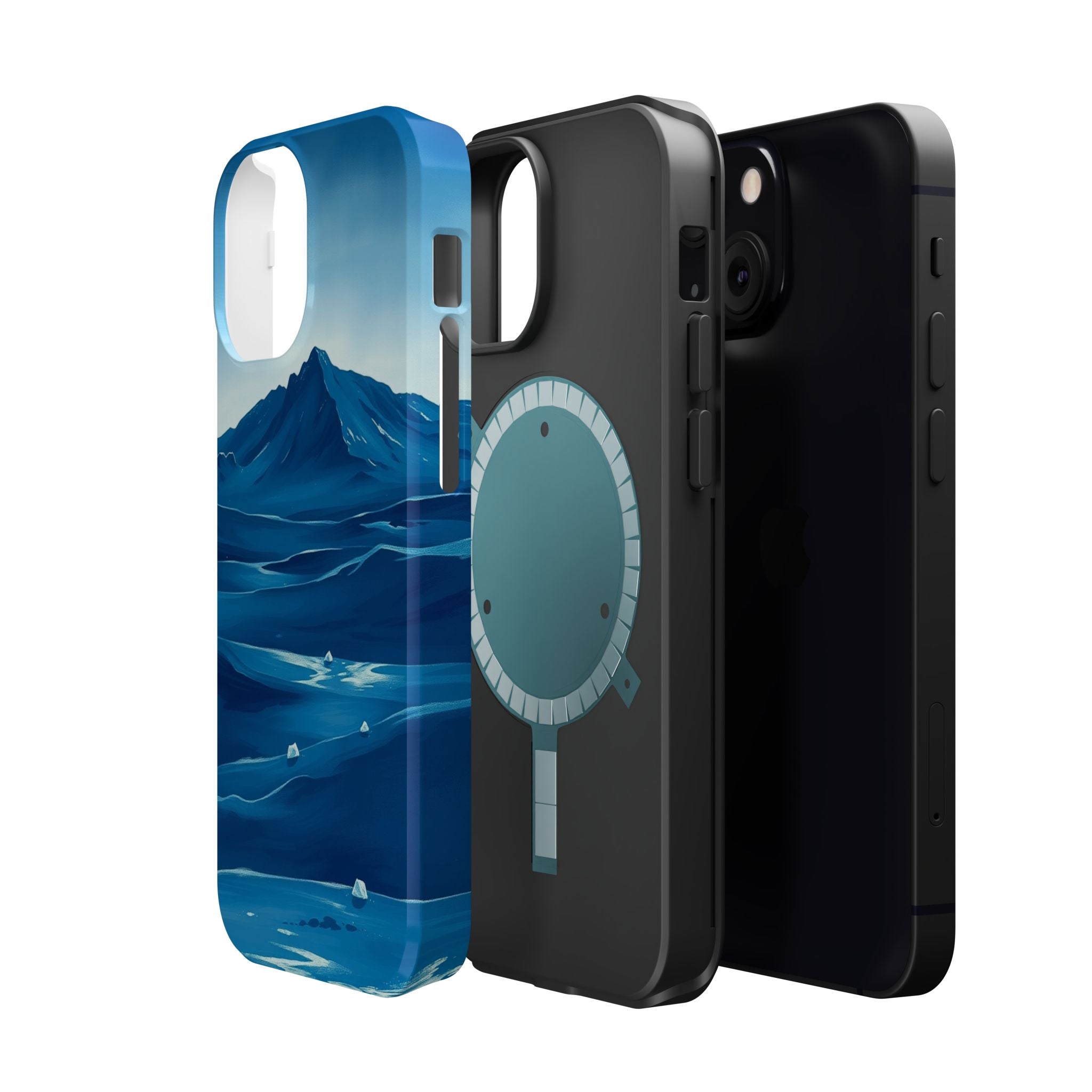 iPhone Radiant Tundra Expanse Design Slim Everyday Designer Case · iPhone Case