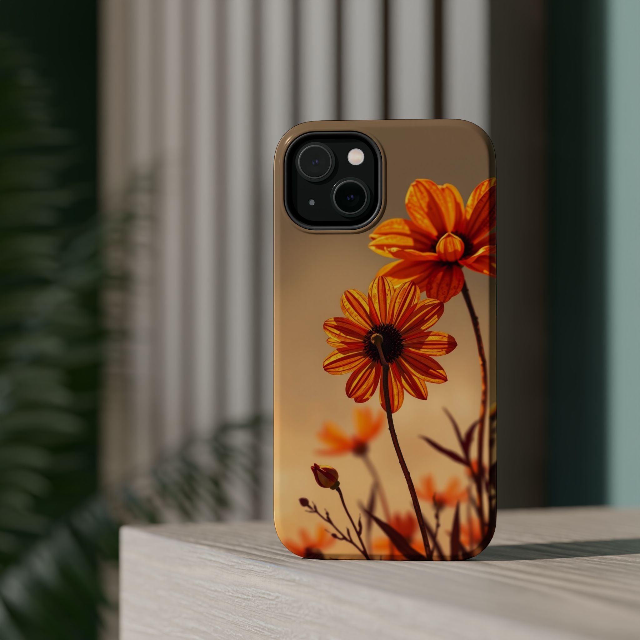 iPhone Floral Dark Academia Dreamy Design Slim Snap Case · iPhone Case
