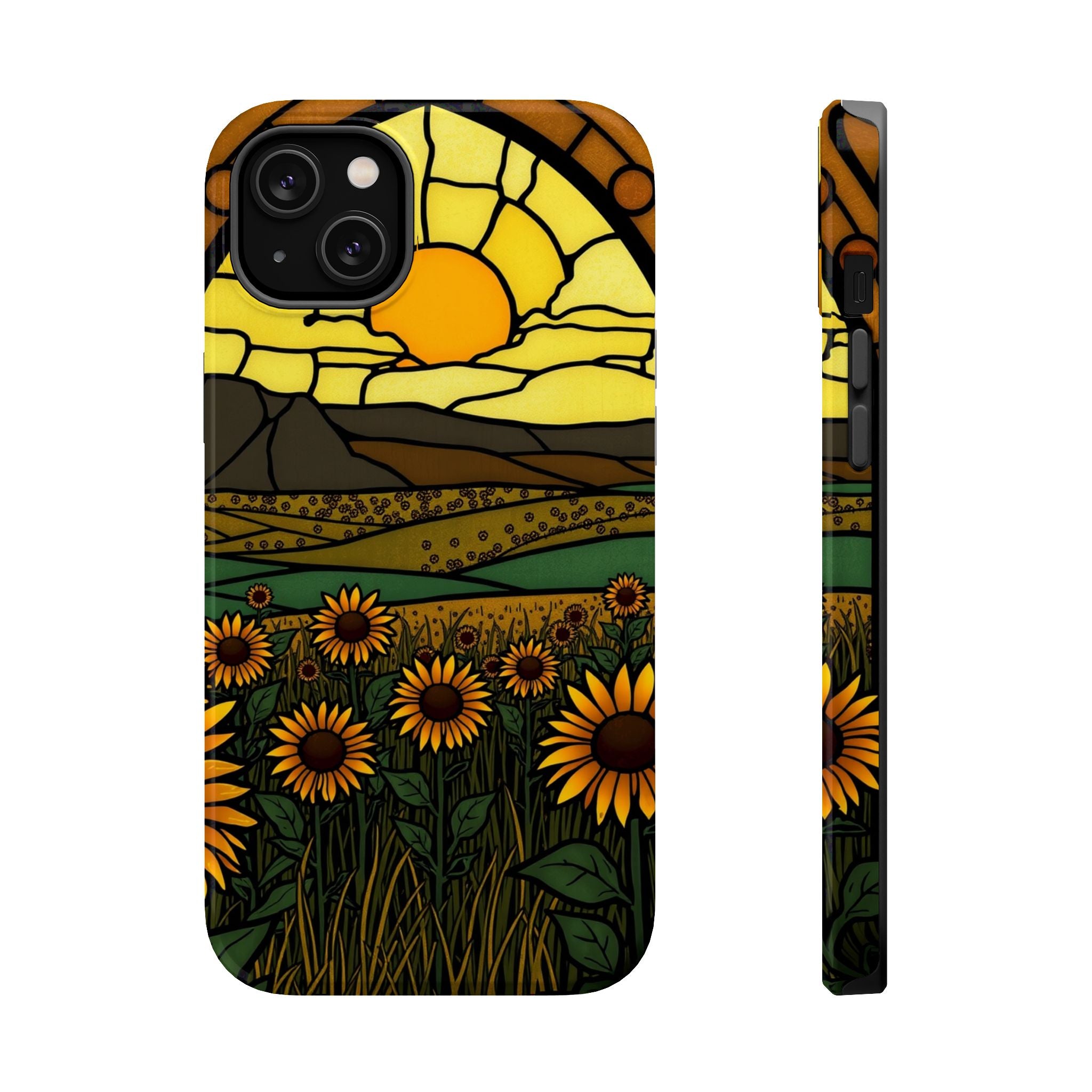 iPhone Sunflower Prairie Enchanted Art Slim Everyday Designer Case · iPhone Case