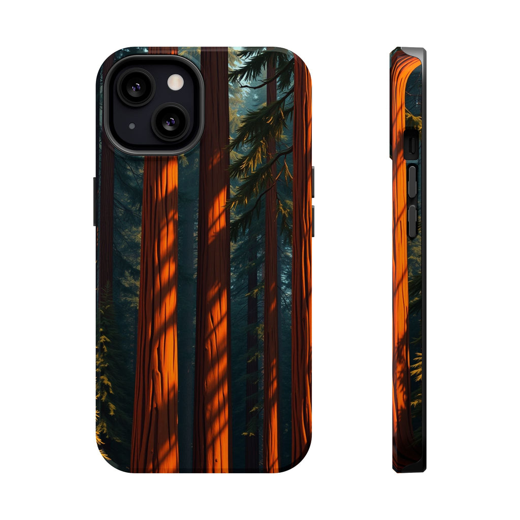 iPhone Dreamy Redwood Forest Design Slim Everyday Designer Case · iPhone Case