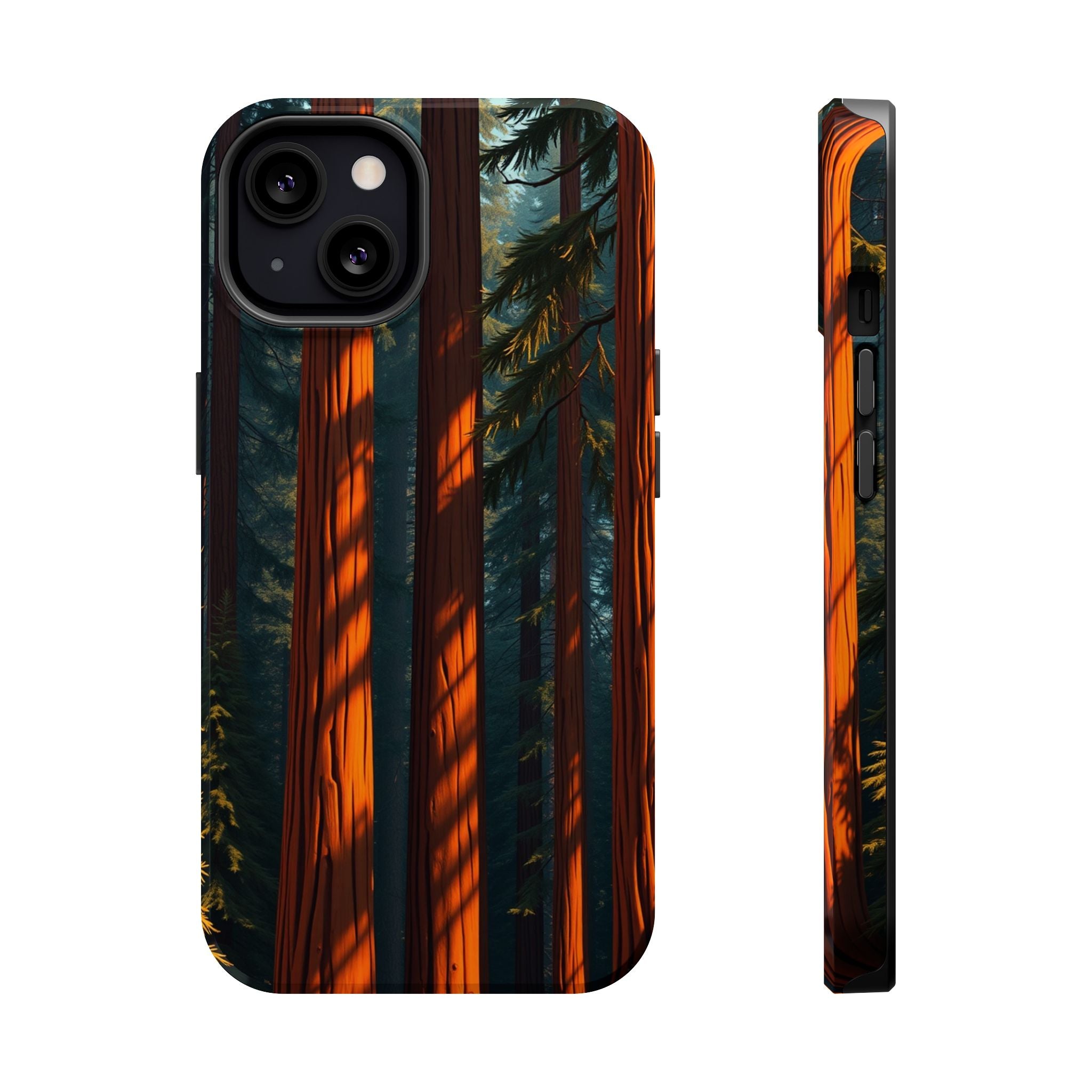 iPhone Dreamy Redwood Forest Design Slim Everyday Designer Case · iPhone Case