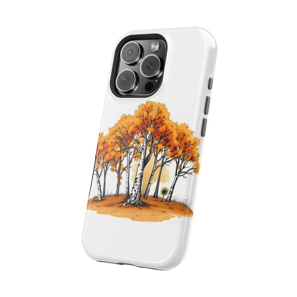 iPhone Dreamy Birch Grove Design Bold Modern Everyday Snap Case · iPhone Case