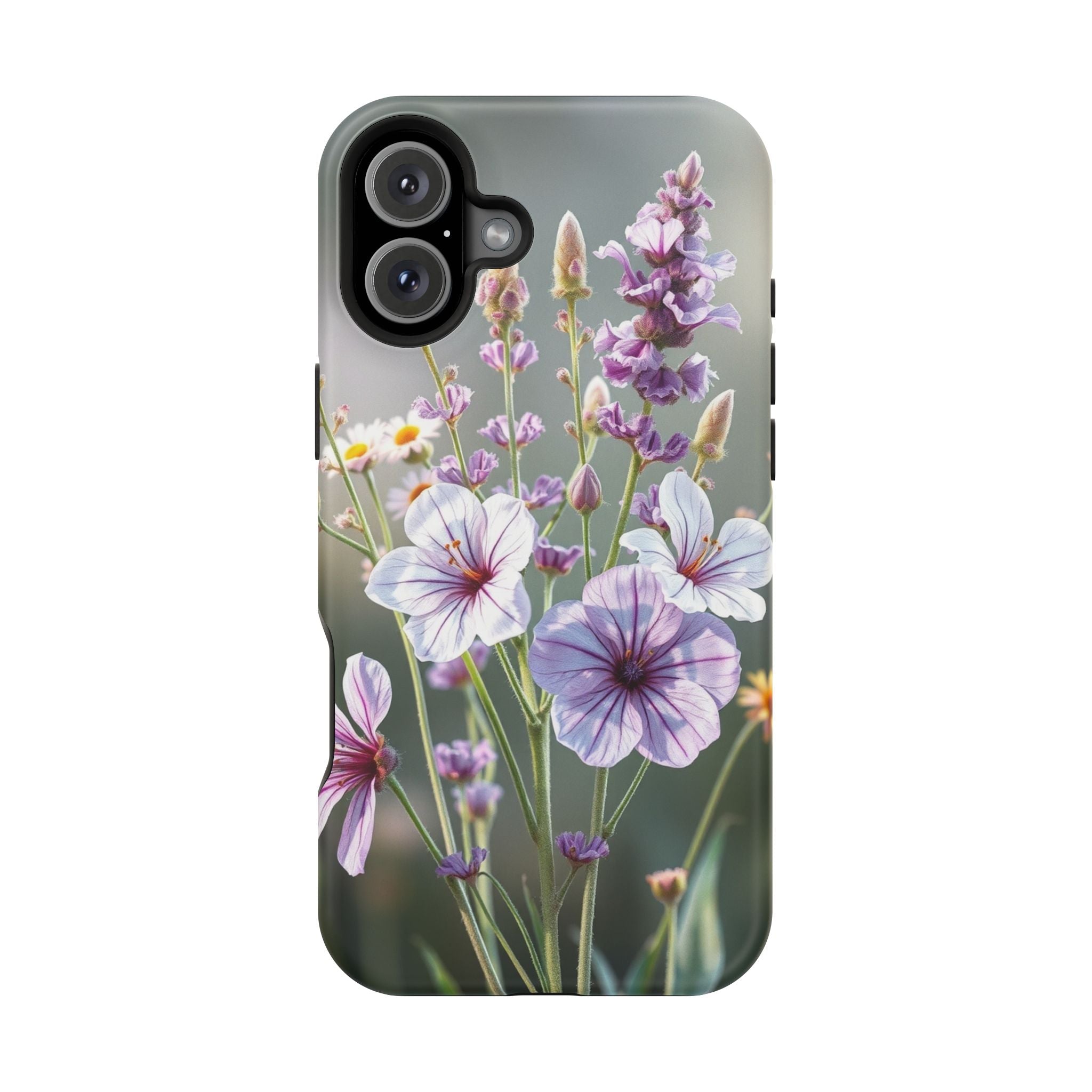 iPhone Wildflower Bunch Enchanted Art Slim Everyday Designer Case · iPhone Case