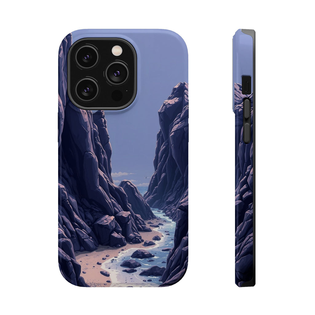 iPhone Rocky Coastline Mystic Art Bold Modern Everyday Snap Case · iPhone Case