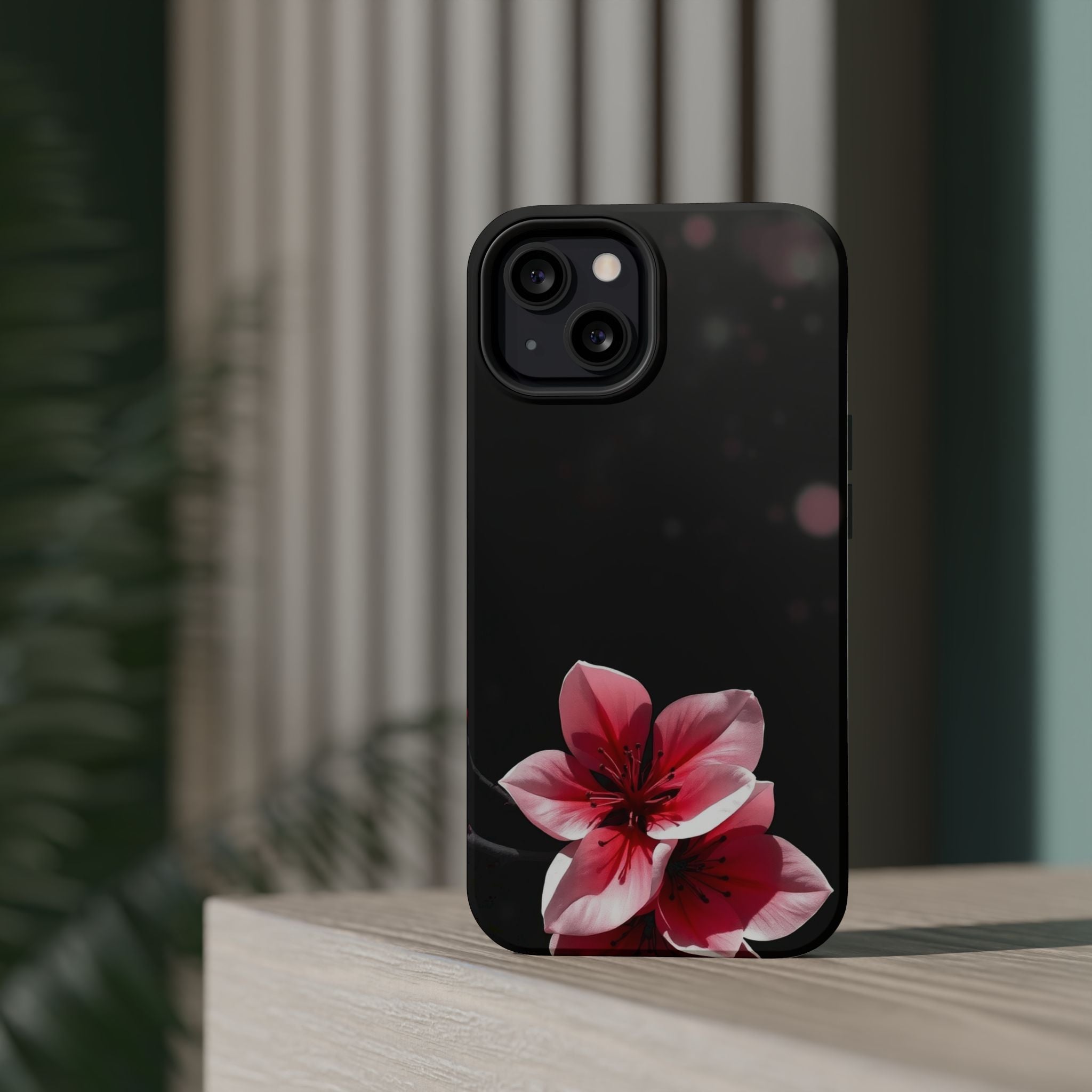 iPhone Cherry Blossom Abstract Geometric Slim Everyday iPhone Designer · iPhone