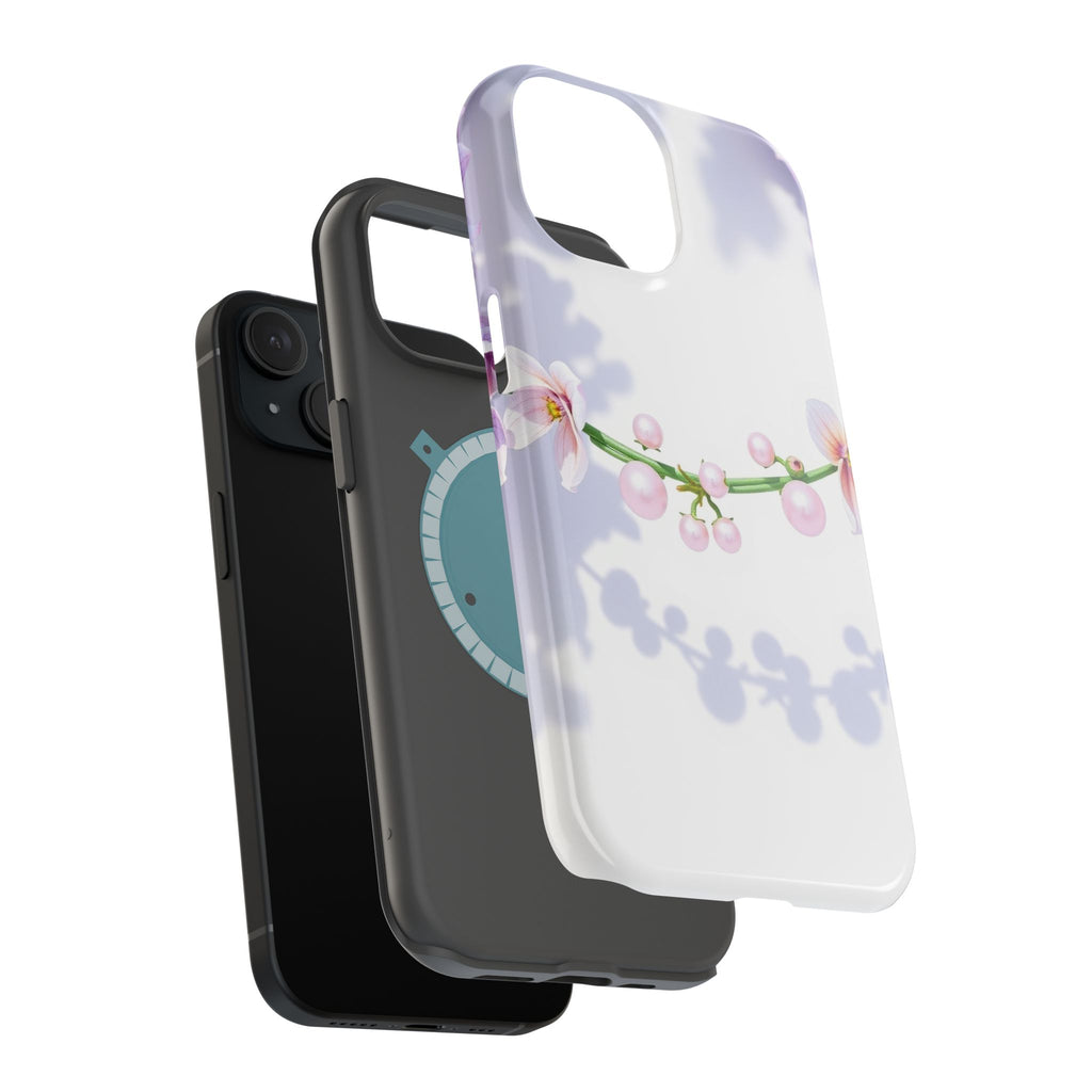 iPhone Vibrant Floral Crown Design Clean Minimal Snap Cas Slim Snap Case · iPhon
