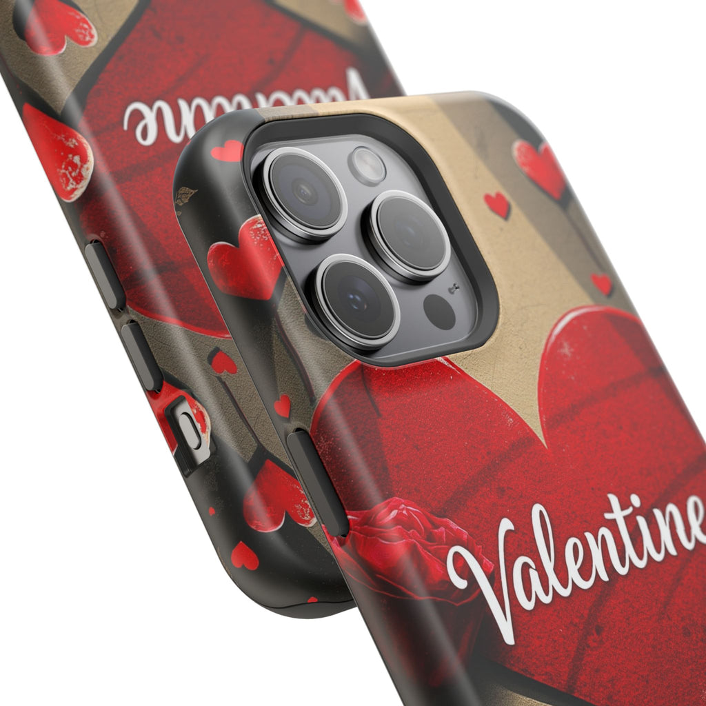 iPhone Serene Vintage Valentine Card Design Slim Everyday Designer Case · iPhone