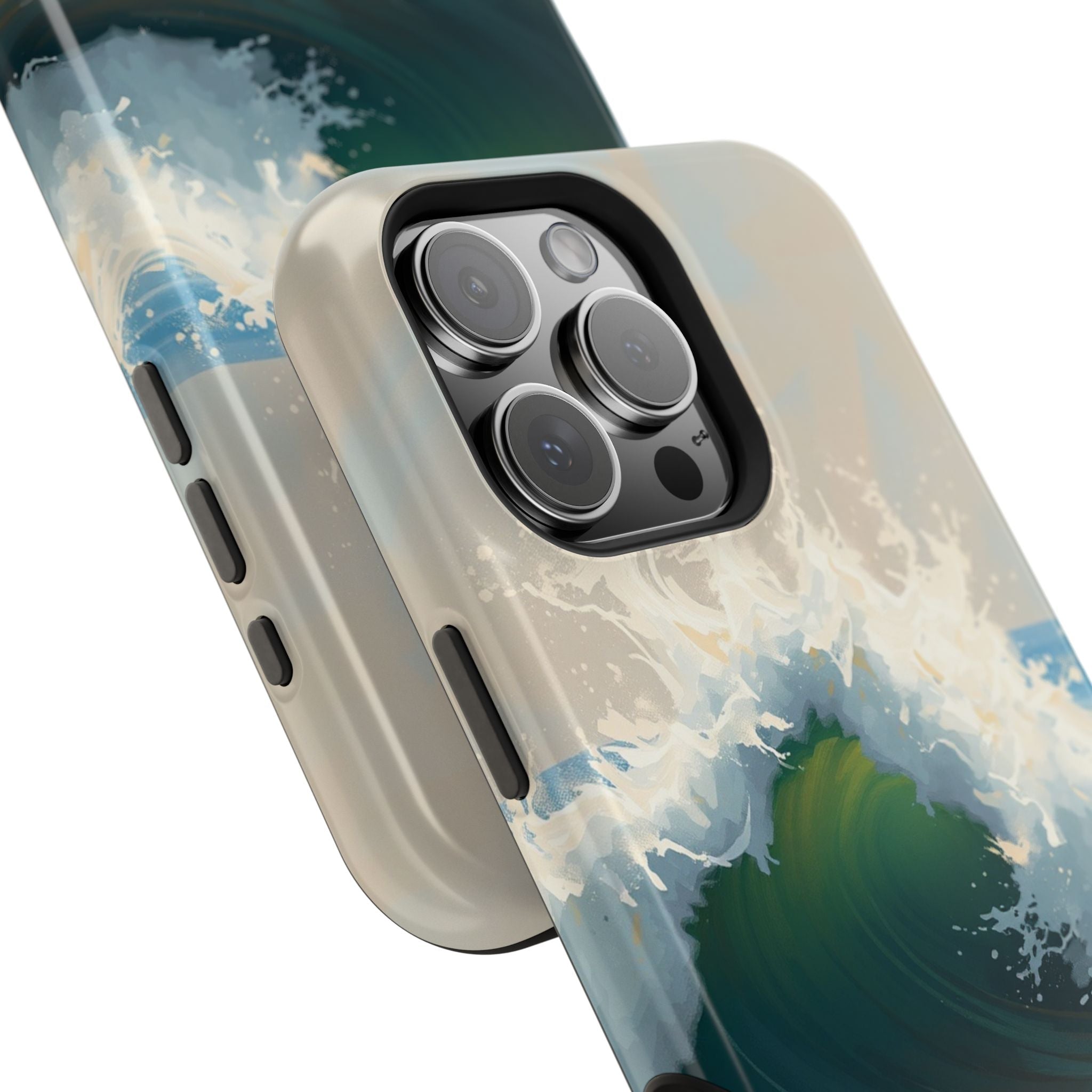 iPhone Radiant Ocean Wave Crash Design Slim Everyday Designer Case · iPhone Case