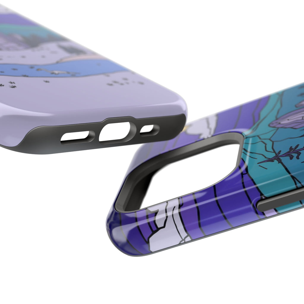 iPhone Pine Ridge Stained Glass Slim Everyday Designer Case · iPhone Case