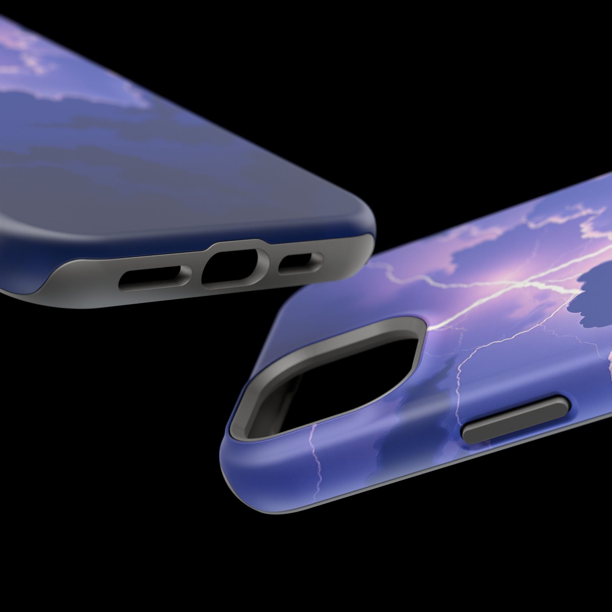 iPhone Indigo And Violet Thunderstorm Sky Slim iPhone Everyday Designer · iPhone
