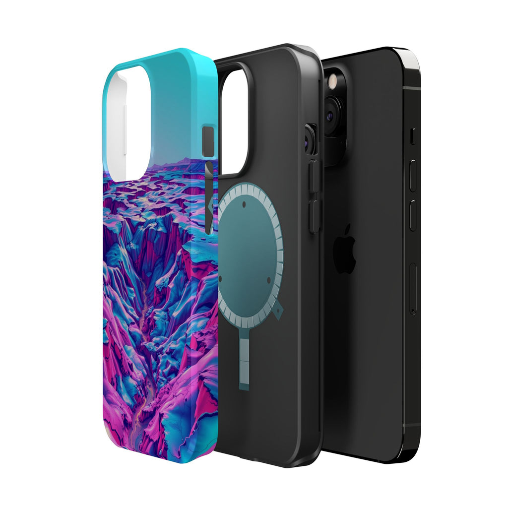 iPhone Lava Field Holographic Iridescent Slim Everyday iPhone Designer · iPhone
