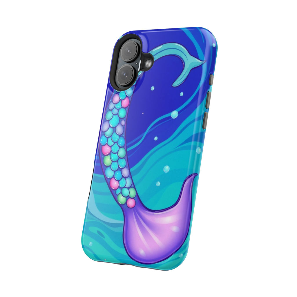 iPhone Mermaid Tail Swirl Kids Fun iPhone Phone Case Gift Artistic · iPhone Case