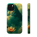 iPhone Emerald Green And Gold Night Bloomer Slim iPhone Everyday · iPhone Case