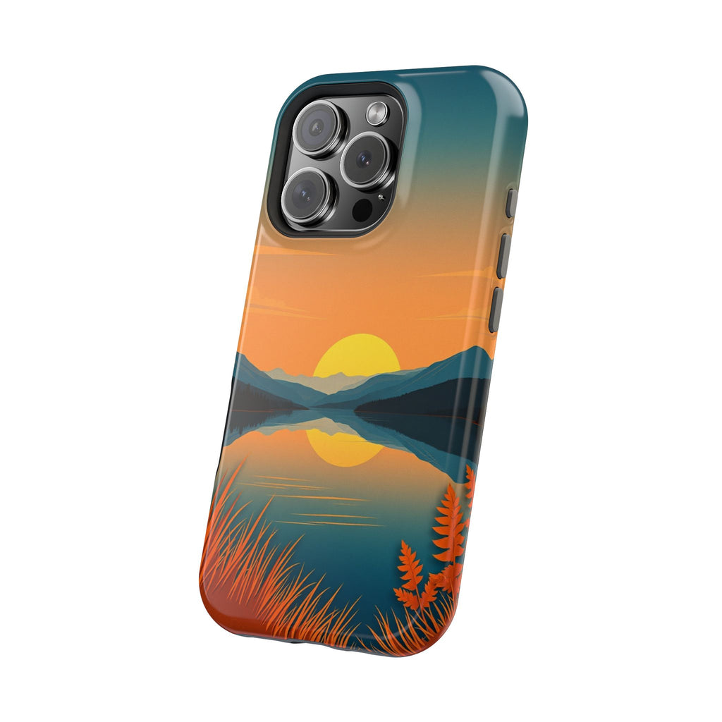 iPhone Lake at Twilight Cinematic Art Slim Everyday Designer Case · iPhone Case