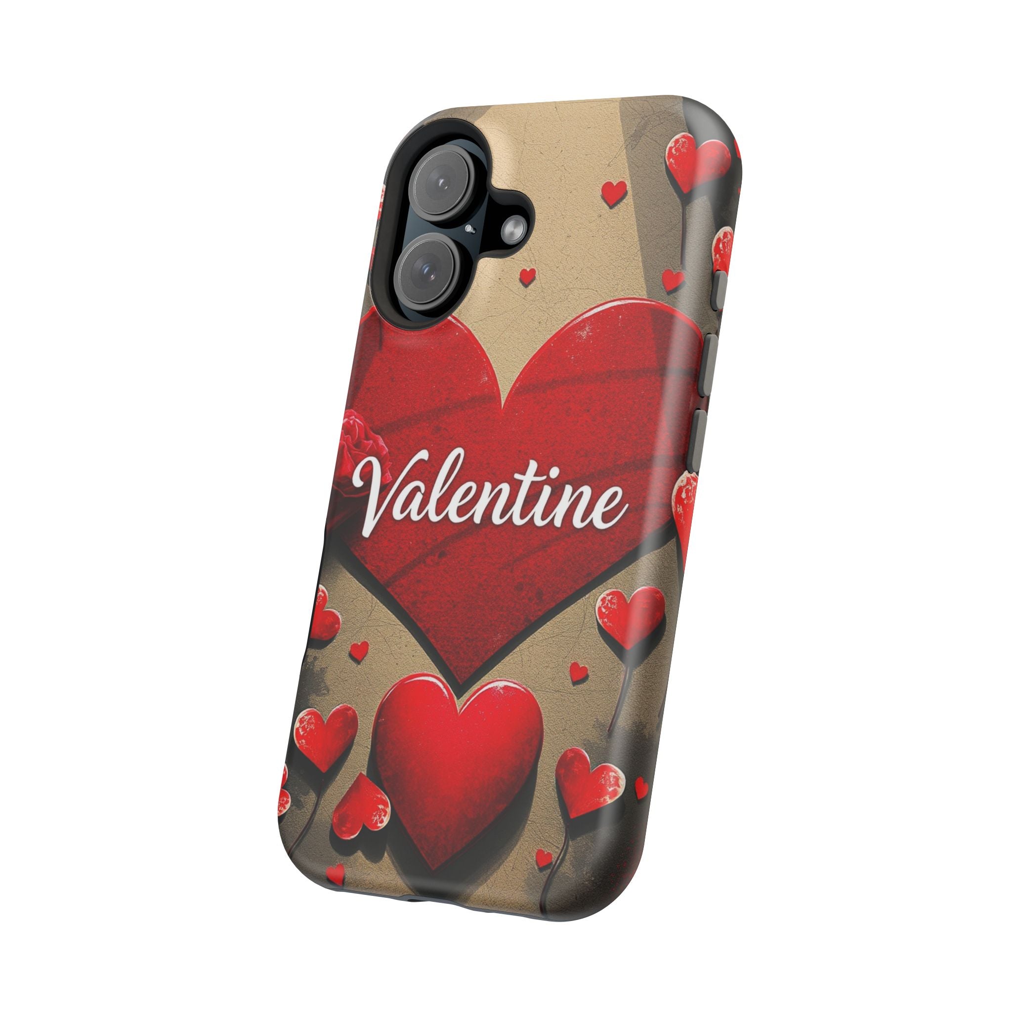 iPhone Serene Vintage Valentine Card Design Slim Everyday Designer Case · iPhone