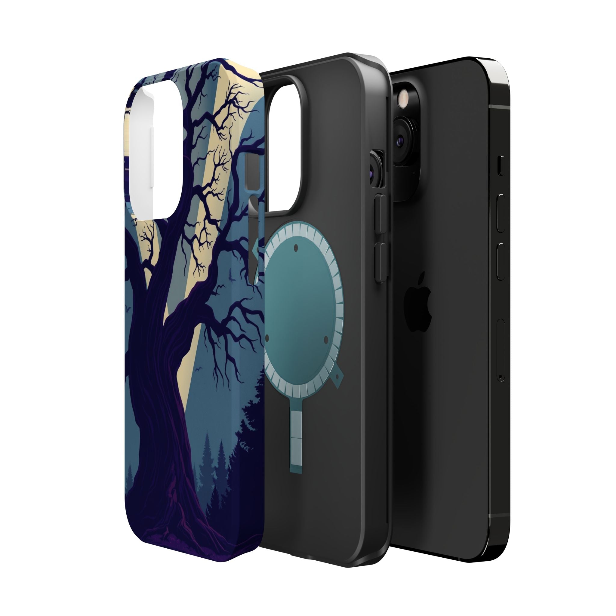 iPhone Twisted Tree Vintage Retro Poster Slim Everyday Designer Case · iPhone Ca