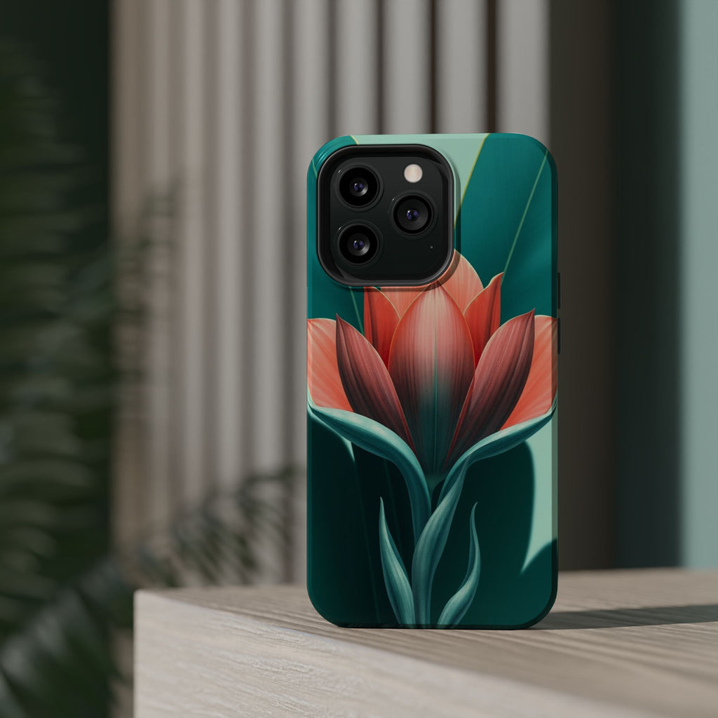 iPhone Dreamy Botanical Illustration Design Soft iPhone 14 Finish · iPhone Case