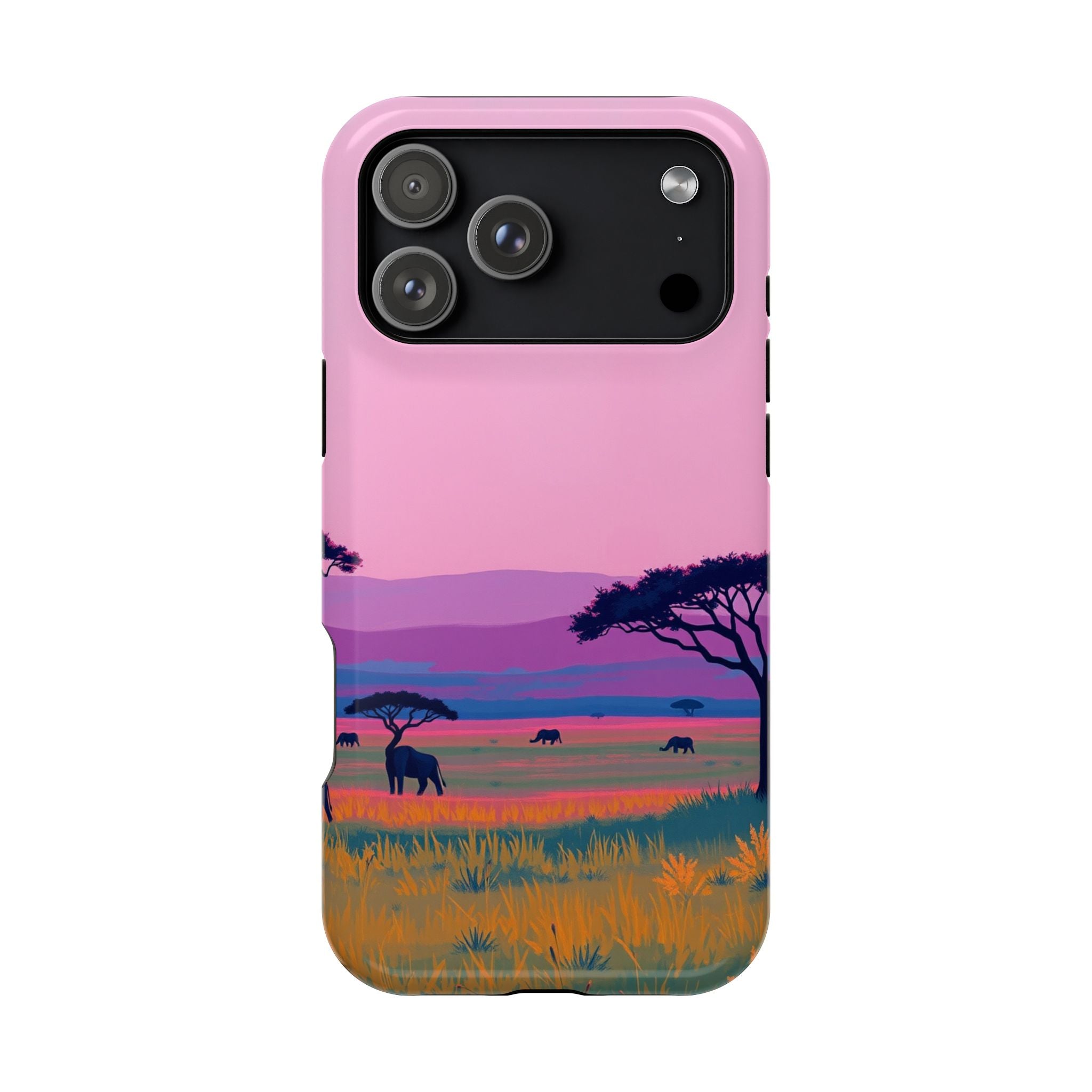 iPhone Savanna Horizon Electric Art Slim Everyday Designer Case · iPhone Case