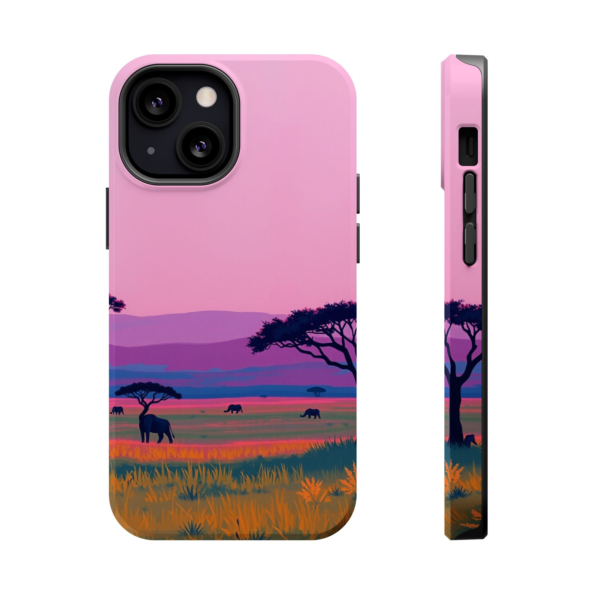iPhone Savanna Horizon Electric Art Slim Everyday Designer Case · iPhone Case