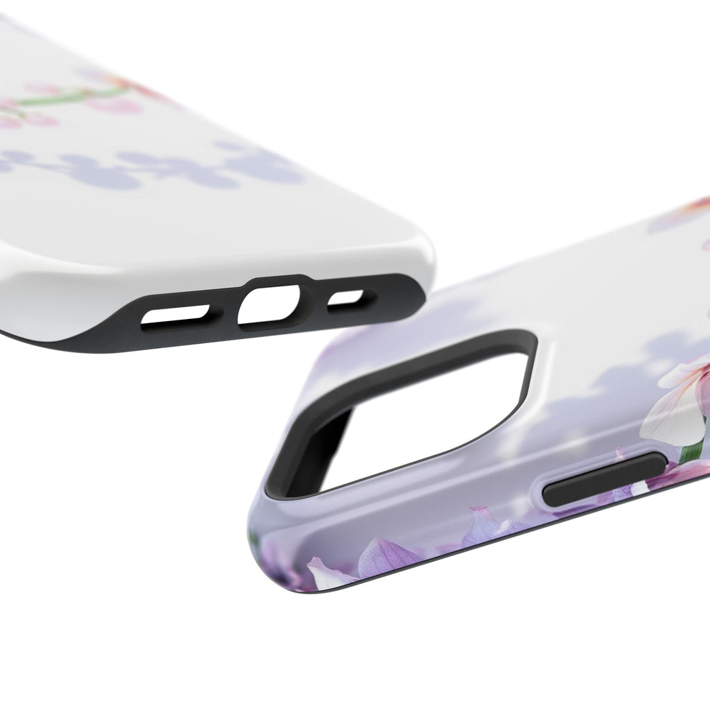 iPhone Vibrant Floral Crown Design Clean Minimal Snap Cas Slim Snap Case · iPhon