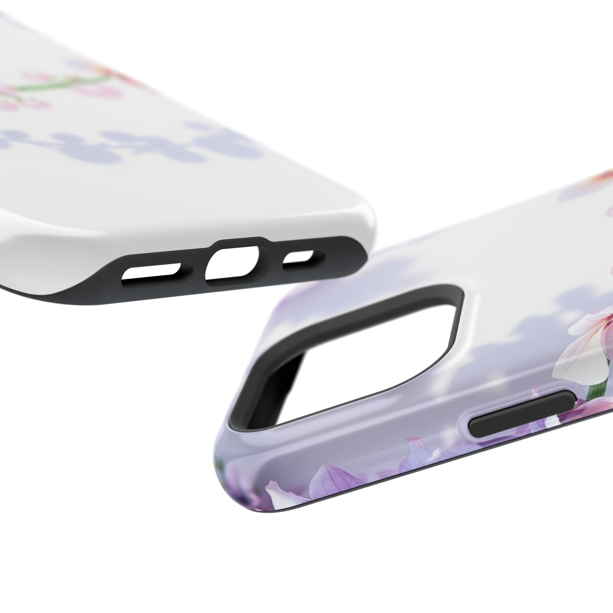 iPhone Vibrant Floral Crown Design Clean Minimal Snap Cas Slim Snap Case · iPhon