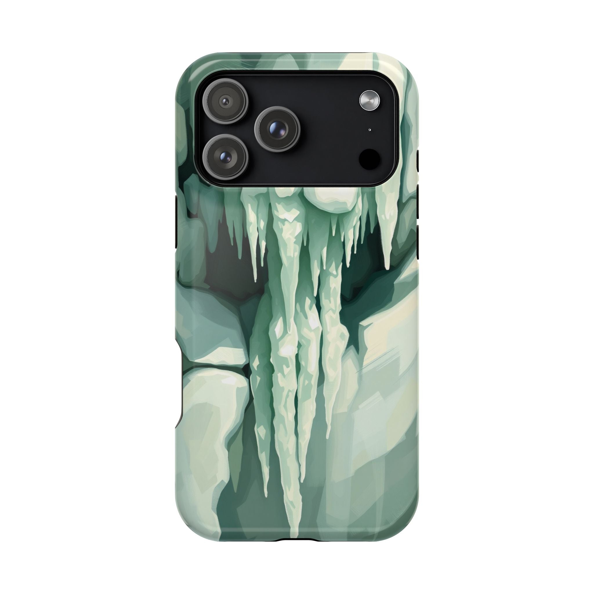 iPhone Earthy Icicle Formation Design Slim Everyday Designer Case · iPhone Case