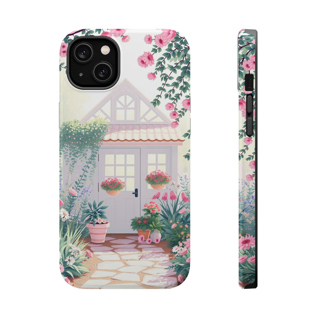 iPhone Cottage Garden Pastel Kawaii Slim Everyday Designer Case · iPhone Case