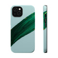 iPhone Emerald Green And Gold Calligraphic Stroke iPhone Clean Minimal · iPhone