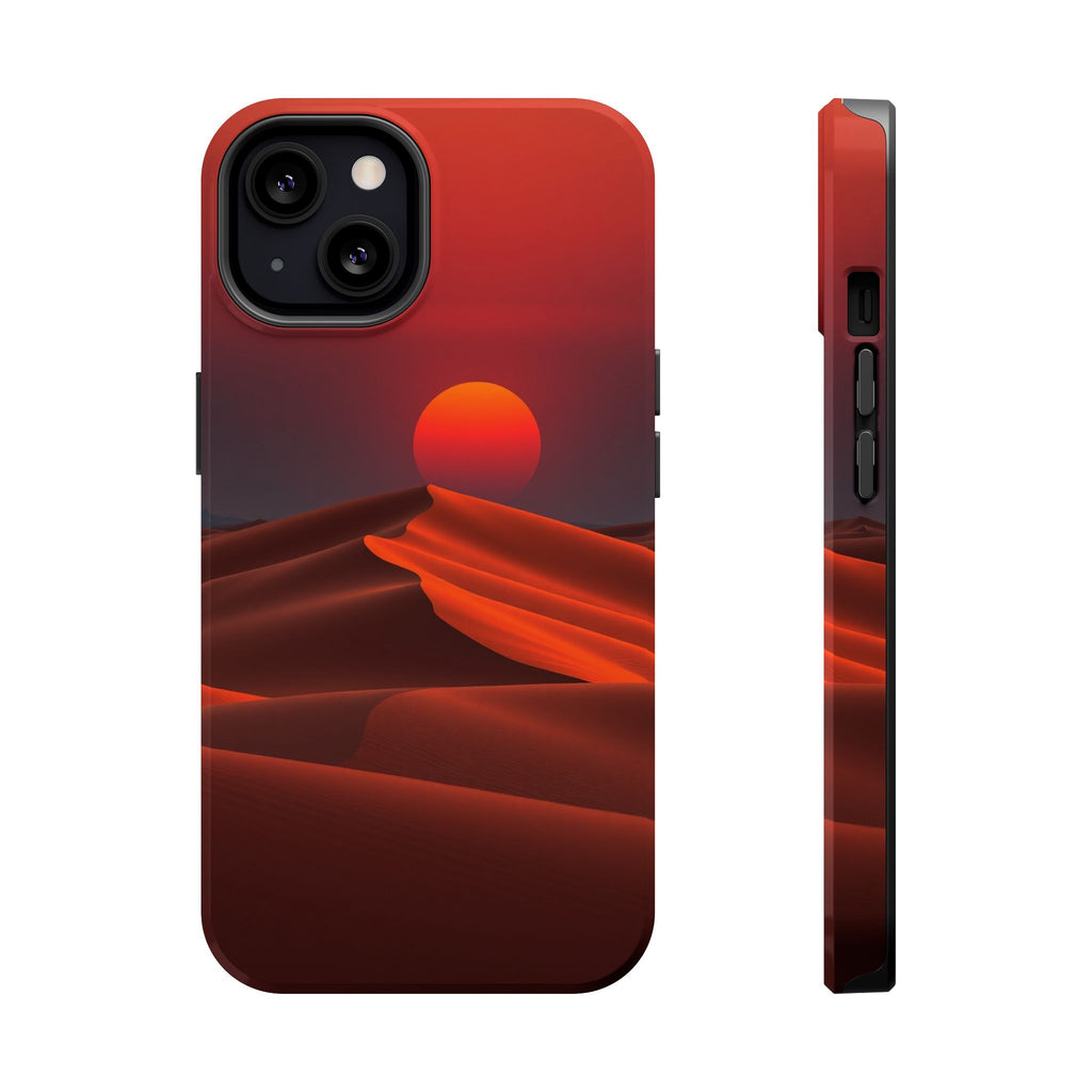iPhone Sand Dunes at Dusk Electric Art Slim Everyday Designer Case · iPhone Case