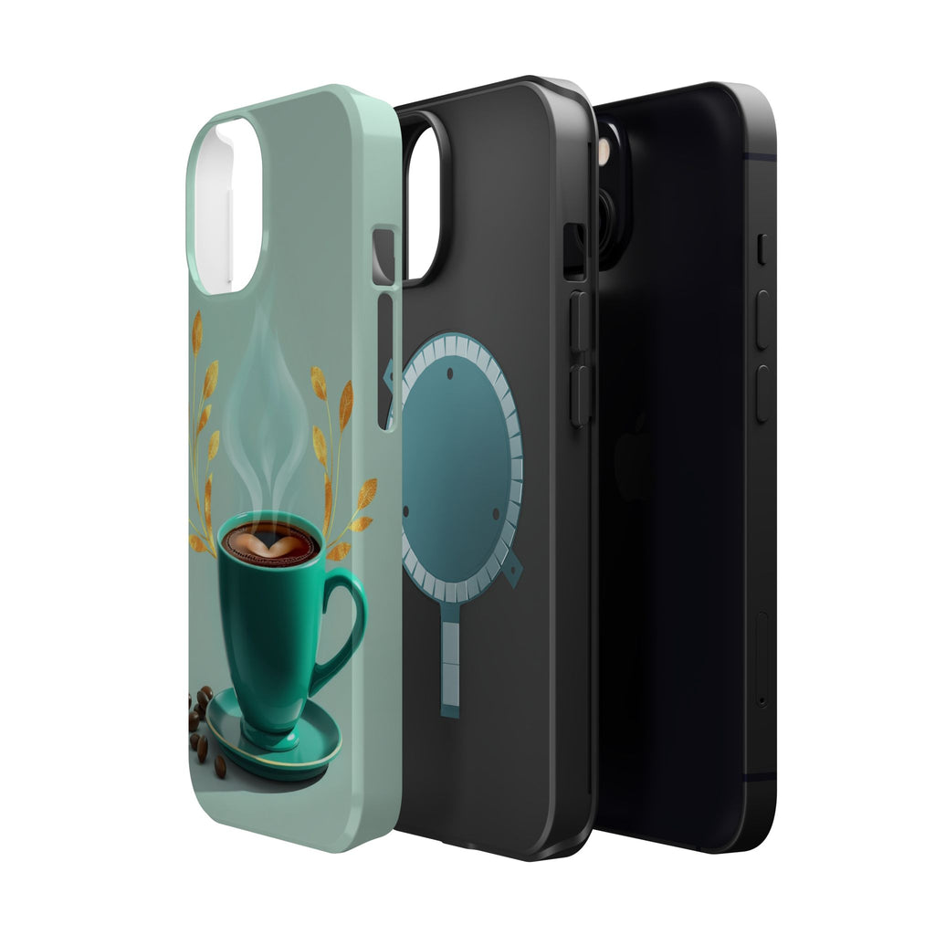 iPhone Radiant Emotional Support Coffee Design Soft Finish Everyday Case · iPhon