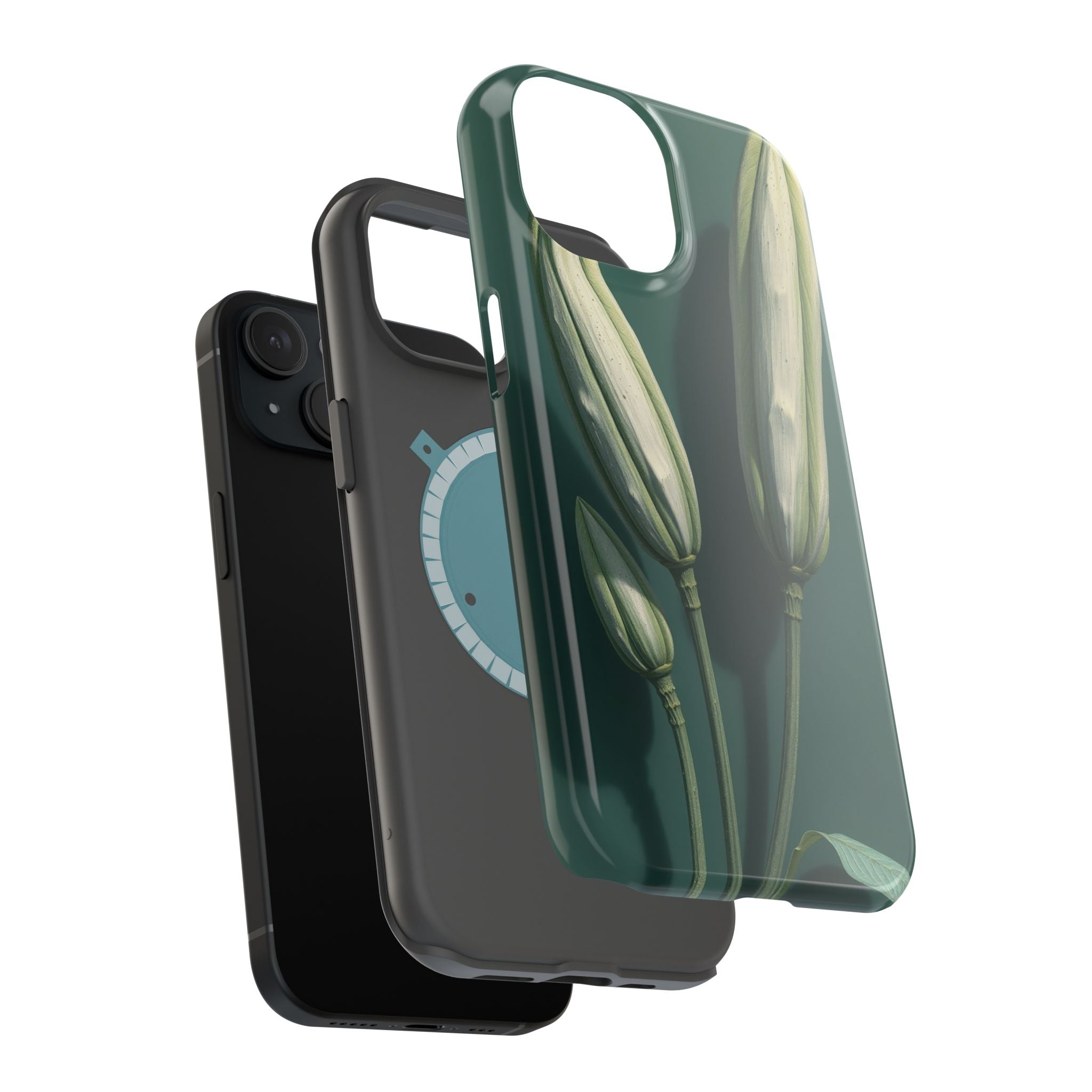 iPhone Botanical Illustration Grunge Distressed Soft iPhone Finish · iPhone Case