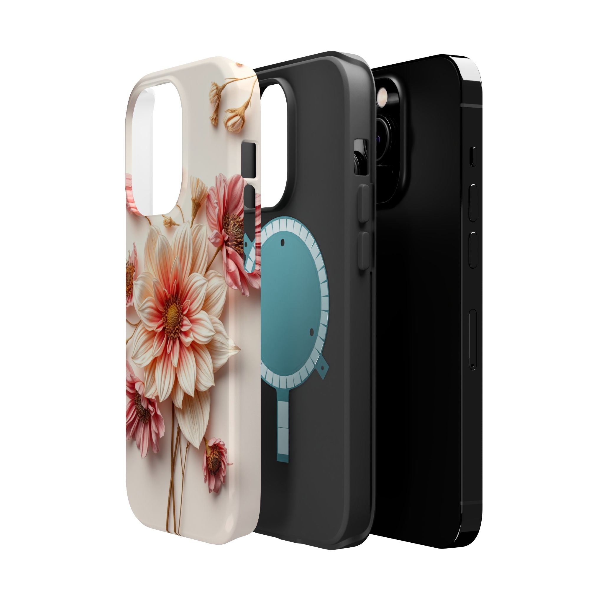 iPhone Dried Flower Flat Lay Enchanted Art Slim iPhone Everyday · iPhone Case