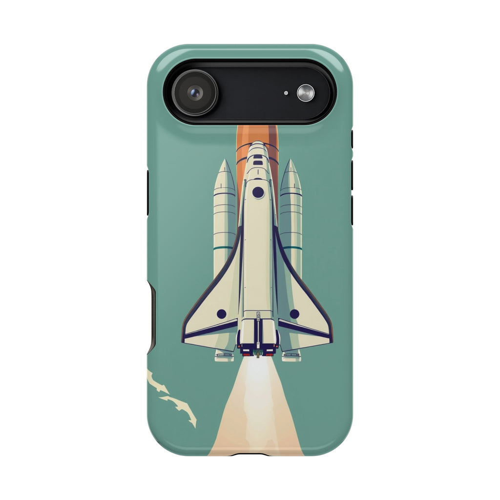iPhone Retro Space Shuttle Cinematic Art Slim Everyday Designer Case · iPhone Ca