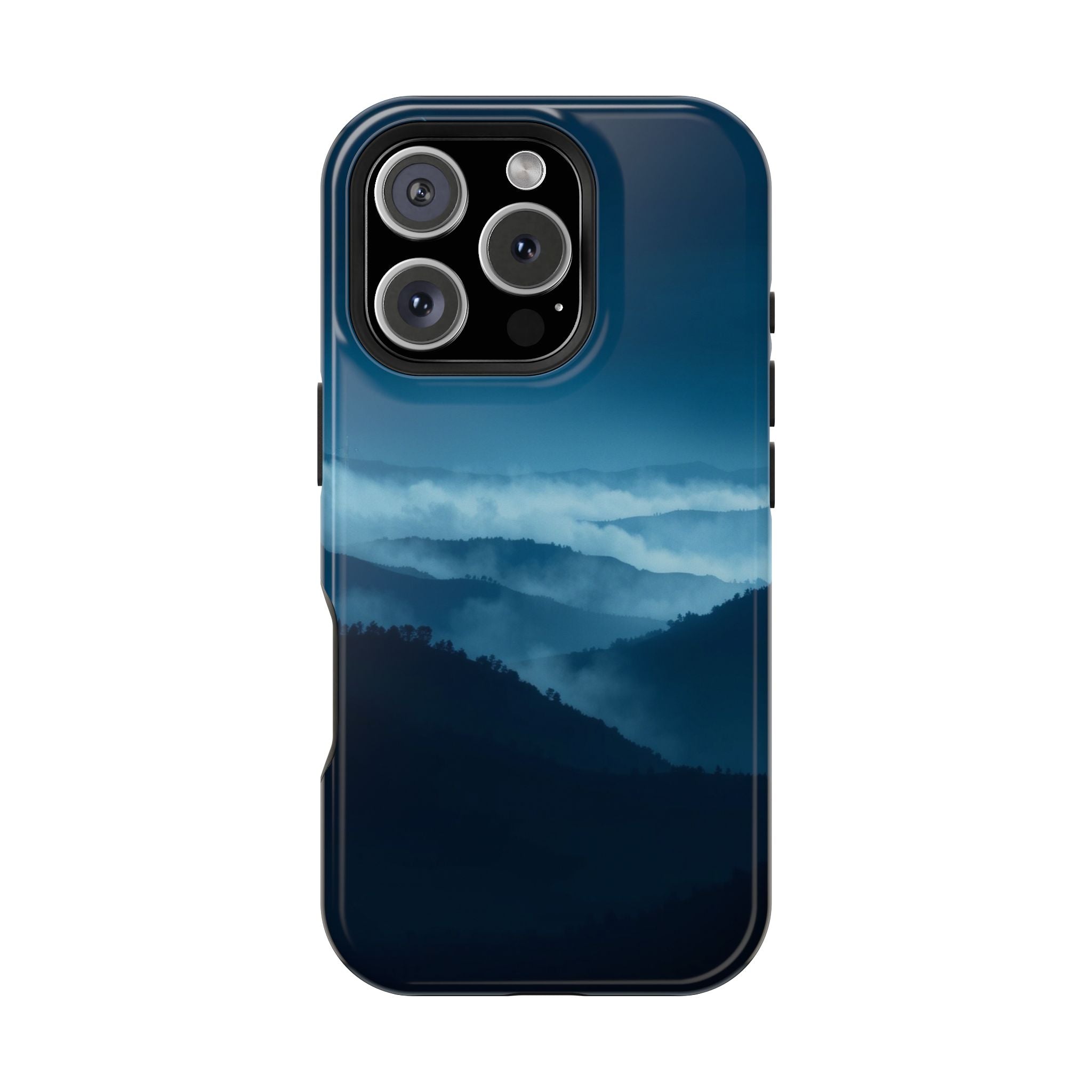 iPhone Earthy Fog Rolling Over Hills Design Slim iPhone Everyday · iPhone Case
