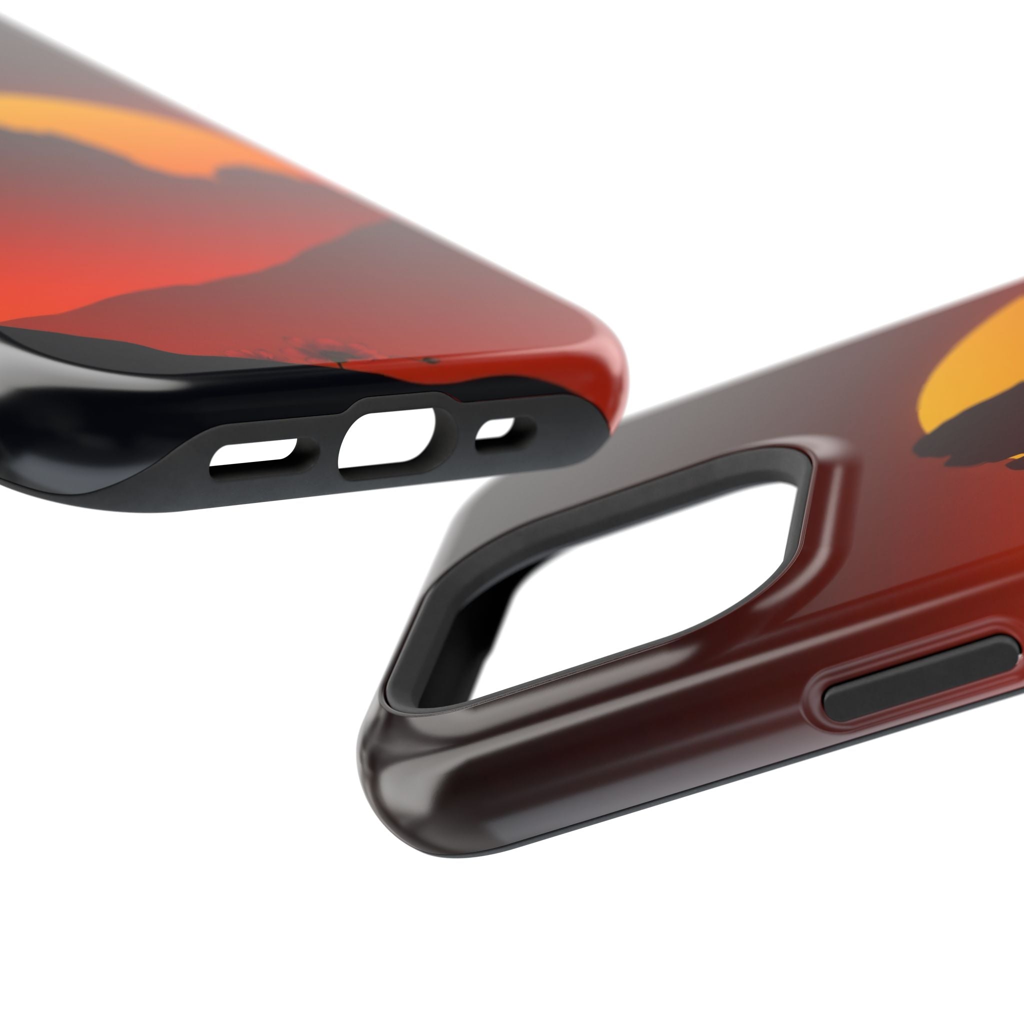 iPhone Sunset Amber And Peach Gradient Bloom Slim iPhone Everyday · iPhone Case