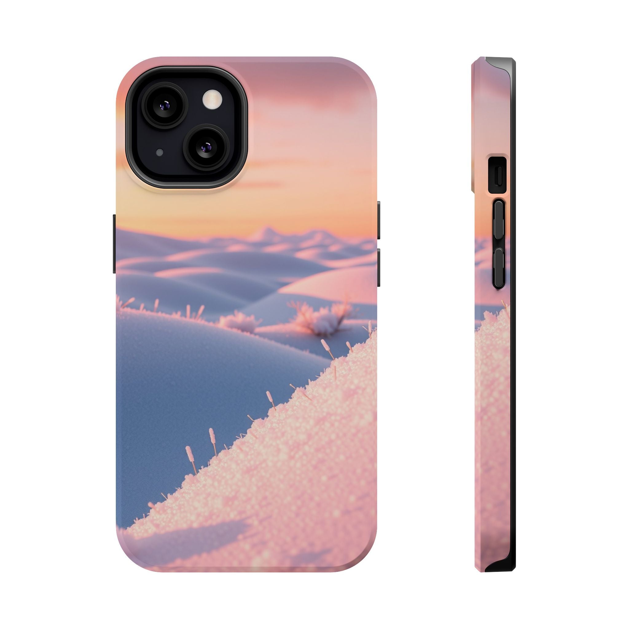 iPhone Snow Field 3D Digital Slim Everyday Designer Case · iPhone Case