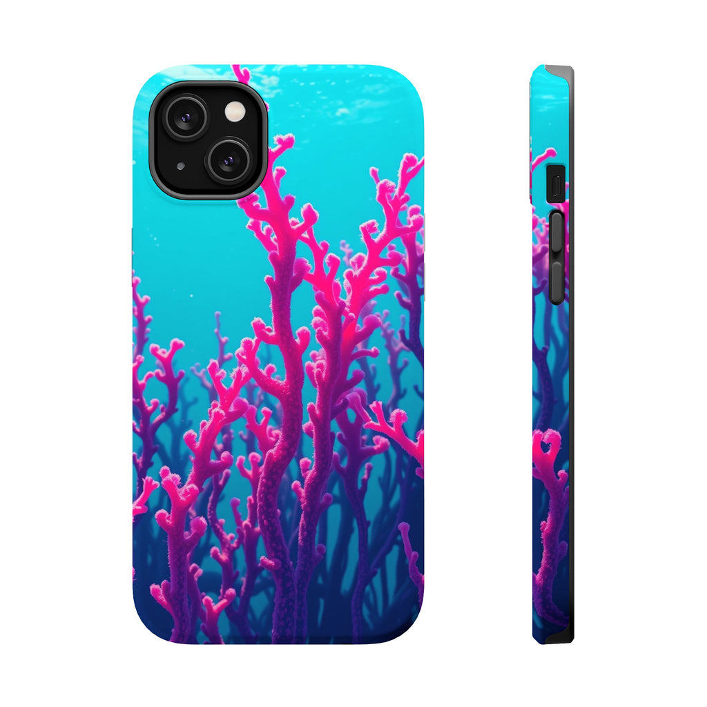 iPhone Kelp Forest Electric Art Slim Everyday Designer Case · iPhone Case
