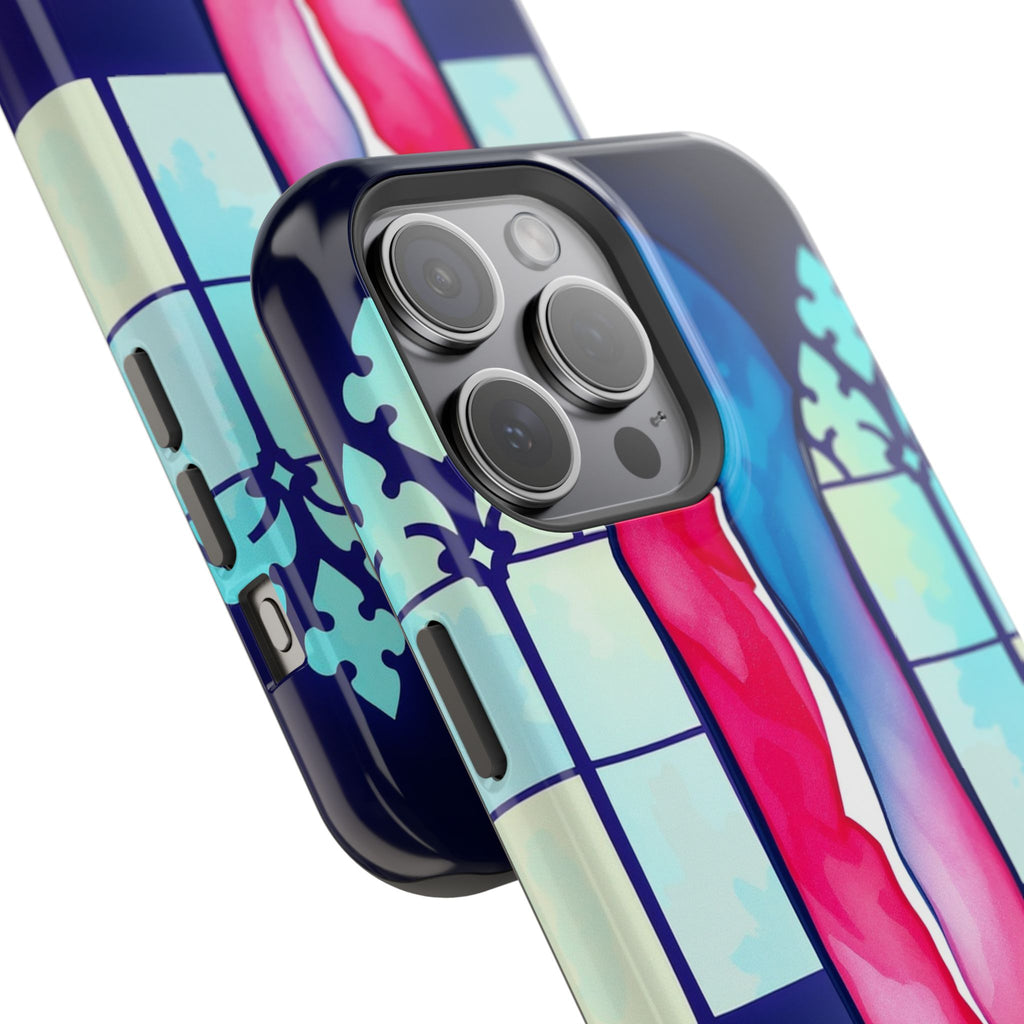 iPhone Stained Glass Break Electric Art Slim Everyday iPhone Designer · iPhone C