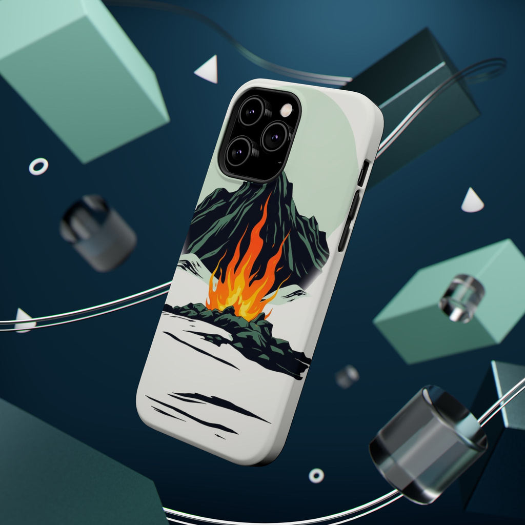 iPhone Sage And Ivory Wildfire Glow Slim Everyday Designer Case · iPhone Case