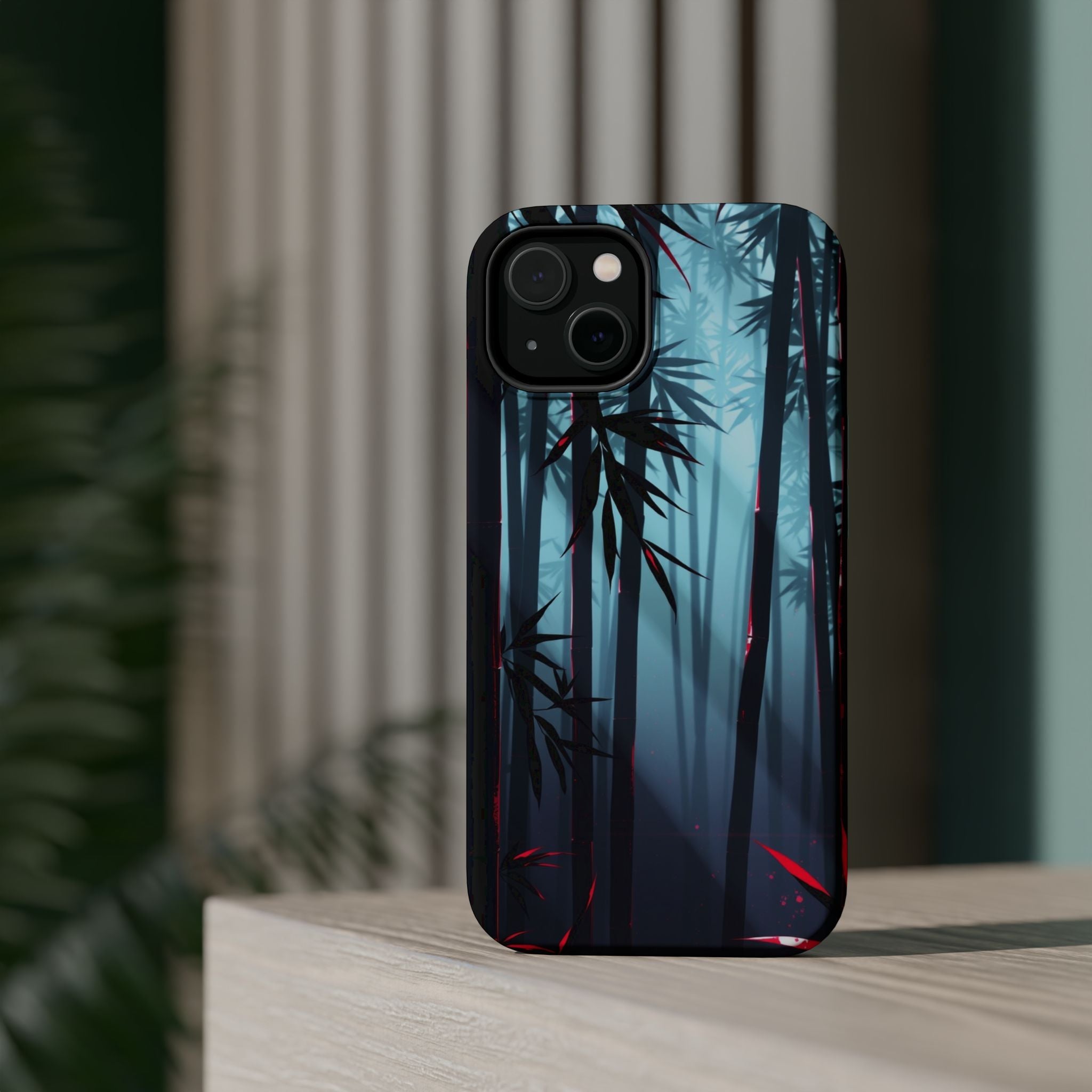 iPhone Bamboo Grove Holographic Iridescent Slim iPhone Everyday · iPhone Case