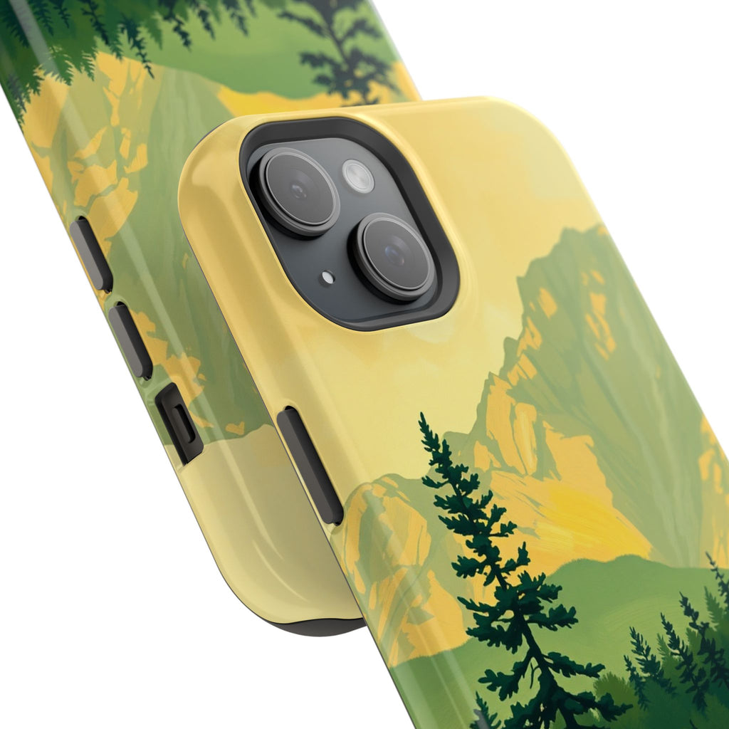 iPhone Pine Ridge Oil Painting Impressionist Slim iPhone Everyday · iPhone Case