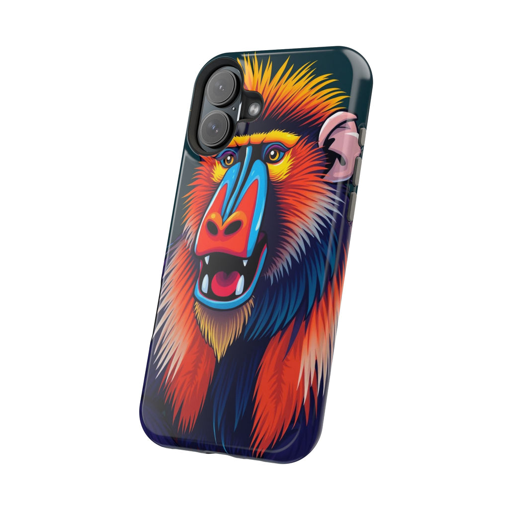 iPhone Mandrill Colorful Face Kids Fun iPhone Phone Case Gift Slim · iPhone Case