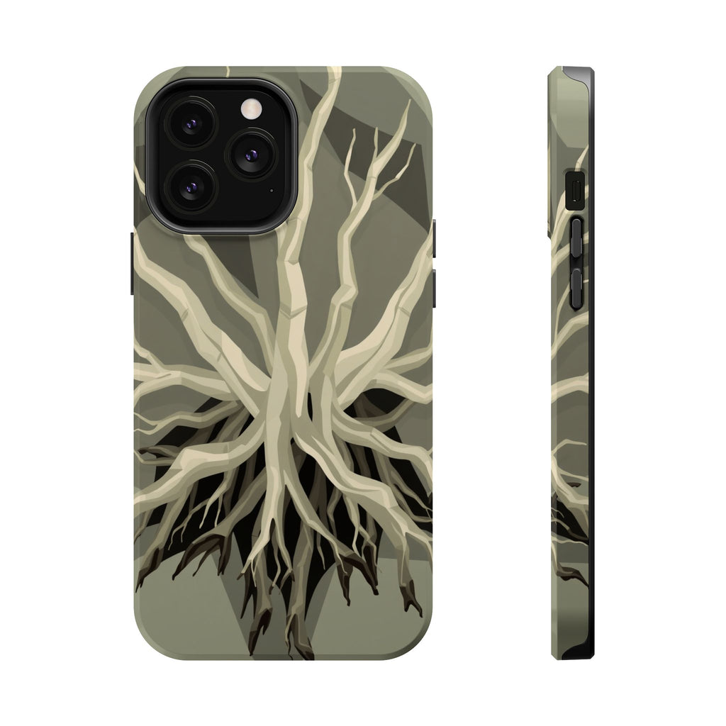 iPhone Sage And Ivory Mangrove Roots Slim Everyday Designer Case · iPhone Case