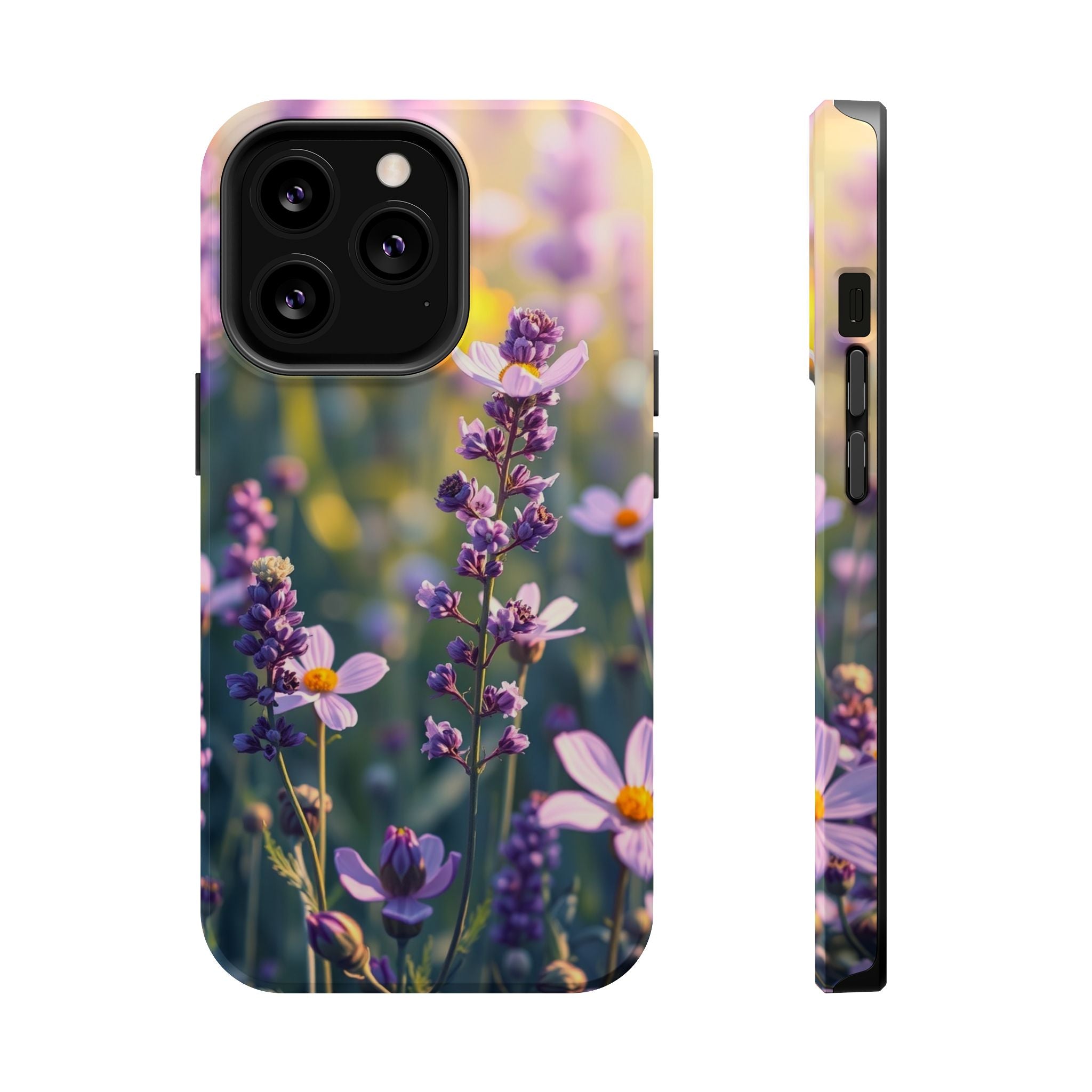 iPhone Lavender And Pearl Wildflower Field Slim iPhone Everyday · iPhone Case